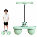 Palla Pogo con Maniglia per Bambini – Gioco per Saltare per Equilibrio e Coordinazione, Attività Fisica e Divertimento, Rosa