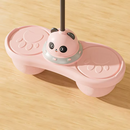 Palla Pogo con Maniglia per Bambini – Gioco per Saltare per Equilibrio e Coordinazione, Attività Fisica e Divertimento, Rosa