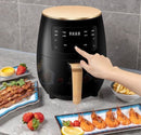 Pacchetto Convenienza Cucina – Friggitrice ad Aria 6L 2400W Senza Olio con Display Digitale + Grattugia 6 in 1 per Verdure e Frutta con Contenitore