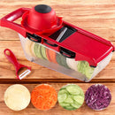 Pacchetto Convenienza Cucina – Friggitrice ad Aria 6L 2400W Senza Olio con Display Digitale + Grattugia 6 in 1 per Verdure e Frutta con Contenitore
