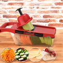Pacchetto Convenienza Cucina – Friggitrice ad Aria 6L 2400W Senza Olio con Display Digitale + Grattugia 6 in 1 per Verdure e Frutta con Contenitore