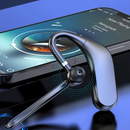 Auricolare Bluetooth Wireless KJ12, Vivavoce con Microfono, Rotazione 180°, Display LED, Lunga Autonomia, Connessione Rapida, Portata 10m, Nero