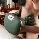 Massaggiatore Cervicale 4D Effetto Mani Reali, con Riscaldamento, USB, 3 Livelli di Massaggio, 2 Livelli di Calore, per Collo e Spalle