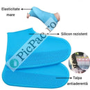 Set 3 Copriscarpe protettivi in silicone - Impermeabili e antiscivolo