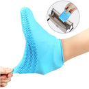 Set 3 Copriscarpe protettivi in silicone - Impermeabili e antiscivolo