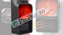 Termoventilatore Portatile Potente con Display Digitale - Riscaldamento Rapido ed Efficiente