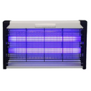 Lampada Elettrica Antinsetti 30W con 2 Tubi Neon UV – Protezione Efficace contro gli Insetti, Montaggio a Parete o Sospeso
