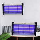 Lampada Elettrica Antinsetti 30W con 2 Tubi Neon UV – Protezione Efficace contro gli Insetti, Montaggio a Parete o Sospeso
