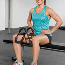 Attrezzo Multifunzione per Allenamento, Resistenza Regolabile 110-132 lbs, Estensore a U, per Bicipiti, Tricipiti, Spalle, Schiena e Cosce