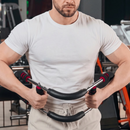 Attrezzo Multifunzione per Allenamento, Resistenza Regolabile 110-132 lbs, Estensore a U, per Bicipiti, Tricipiti, Spalle, Schiena e Cosce