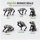 Cane Robot Intelligente AI+ Atlas con Controllo Vocale, Telecomando, Movimenti Bionici, Luci LED e Musica