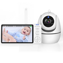 Baby Monitor Video con Telecamera PTZ, Visione Notturna, Comunicazione Bidirezionale, VOX e Allarme Temperatura