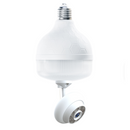 Telecamera di Sorveglianza Intelligente 2-in-1 a Lampadina LED, 4K Ultra HD / 3MP, Rotazione Pan-Tilt 360°, Rilevamento Umano AI e Connettività Wi-Fi