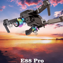 Drone E88PRO 4K Ultra HD con Doppia Fotocamera, FPV Real-Time, Altitude Hold, Controllo Gestuale e Design Pieghevole