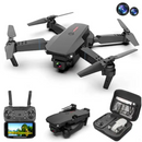 Drone E88PRO 4K Ultra HD con Doppia Fotocamera, FPV Real-Time, Altitude Hold, Controllo Gestuale e Design Pieghevole