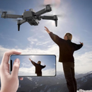 Drone E88PRO 4K Ultra HD con Doppia Fotocamera, FPV Real-Time, Altitude Hold, Controllo Gestuale e Design Pieghevole