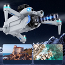 Drone Professionale X32PRO Ultra Screen 4K Ultra HD, Motore Brushless, Pieghevole, Radiocomando con Schermo Integrato da 4,3 Pollici