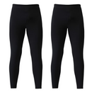 Pacchetto 1+1 Leggings Uomo Felpati a Vita Alta con Apertura Frontale - Intimo Termico per Attività Outdoor