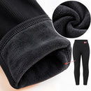Pantaloni a Righe Imbottiti, Vestibilità Comoda e Confortevole, Taglie Forti 2XL-5XL
