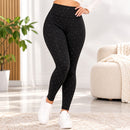 Leggings Donna Foderati con Strass, Elasticizzati e Caldi – Design Elegante per la Stagione Fredda