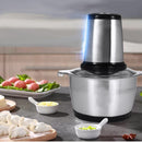 Confezione Regalo: Tritatutto Elettrico Multifunzione con 4 Lame Inox + Thermos Smart LCD 500ml - Set Premium Cucina