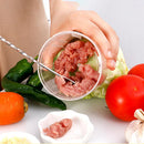 Confezione Tritatutto Elettrico Universale con 4 Lame Inox + Mini Chopper Elettrico - Tritatutto Multifunzione per Verdure, Carne, Aglio e Noci