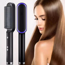 Spazzola Elettrica Professionale per Lisciare i Capelli - 2 in 1 Lisciatura e Ondulazione