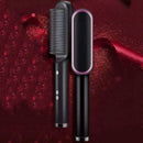 Spazzola Elettrica Professionale per Lisciare i Capelli - 2 in 1 Lisciatura e Ondulazione