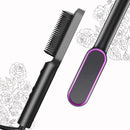 Spazzola Elettrica Professionale per Lisciare i Capelli - 2 in 1 Lisciatura e Ondulazione