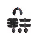 Set Completo Elettrostimolazione EMS - 5 Apparecchi Fitness per Addome, Braccia e Glutei con 10 Intensità