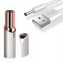 Epilatore facciale ipoallergenico LED con ricarica USB - Epilazione indolore e precisa per il viso