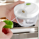 Mini Tritatutto Manuale a Corda - Trita Verdure Veloce ed Efficiente