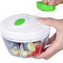 Mini Tritatutto Manuale a Corda - Trita Verdure Veloce ed Efficiente