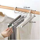 Gruccia Organizer per Pantaloni - Design Versatile, Spazio Ottimizzato