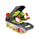 Grattugia Multifunzione per Frutta e Verdura - Set 12 Pezzi con Paramano