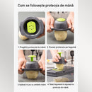 Grattugia Multifunzione per Frutta e Verdura - Set 12 Pezzi con Paramano