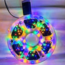 Luci di Natale LED Lineari 100m – 500 LED Multicolore, Interno/Esterno