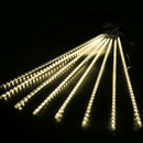 Luci a Frange LED Ghiaccioli con Effetto Neve Cadente – Luce Bianca Calda per Interni ed Esterni