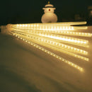 Luci a Frange LED Ghiaccioli con Effetto Neve Cadente – Luce Bianca Calda per Interni ed Esterni