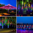 Luci a Frange LED Ghiaccioli con Effetto Neve Cadente – Multicolore, Interno/Esterno