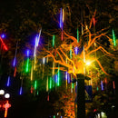 Luci a Frange LED Ghiaccioli con Effetto Neve Cadente – Multicolore, Interno/Esterno