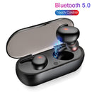 Auricolari Wireless Bluetooth 5.0 TWS - Suono Stereo HD, Resistenti all'Acqua, Touch Control