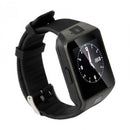 Orologio Intelligente Multifunzione con Bluetooth e Fotocamera - Design Elegante Nero