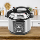 Pentola a Pressione Elettrica Multifunzione 14 in 1 Cottura Rapida, Sana ed Efficiente, 6L, Display LED