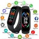 Braccialetto Fitness Intelligente M6 - Monitor di Attività con Frequenza Cardiaca e Meteo sul Display