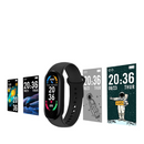 Braccialetto Fitness Intelligente M6 - Monitor di Attività con Frequenza Cardiaca e Meteo sul Display
