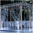 Tenda Luminosa di Natale 3x3 m – Luci Bianco Freddo per Interno ed Esterno