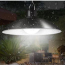 Set 2 Lampade Solari LED con Paralume in Metallo e Telecomando - Illuminazione Esterna/Interna
