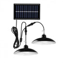 Set 2 Lampade Solari LED con Paralume in Metallo e Telecomando - Illuminazione Esterna/Interna