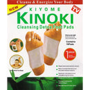 Set 5 Scatole di Cerotti Detox Kinoki - Eliminazione Naturale delle Tossine attraverso la Pianta dei Piedi